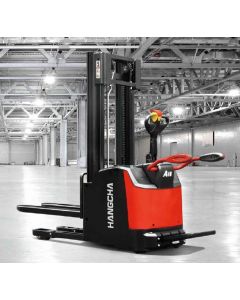 Hangcha Electric Pallet Stacker with Initial High Lift - 1200kg Load Capacity